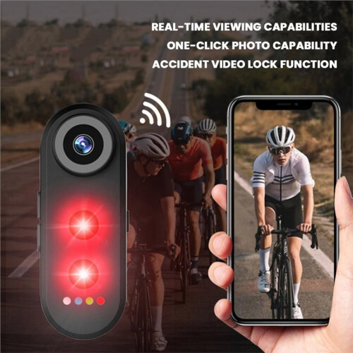 Camera Taillight-150 Angle Camera  Cycling Tail Light Bicycle Intelligent  Tail Light for Bike E-Bikes 1