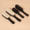 (S, White) Boar's Hair Beard Brush Essential Beard Mustache Care Tool Present for Men 4