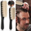 (S, White) Boar's Hair Beard Brush Essential Beard Mustache Care Tool Present for Men 2
