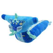 (E) Subnautica Plush Collectible Figurine - 9 Inch Soft Alien Deep Sea Creature Plushie Sculpture for Adult Collectors, Desk Decor & Gift
