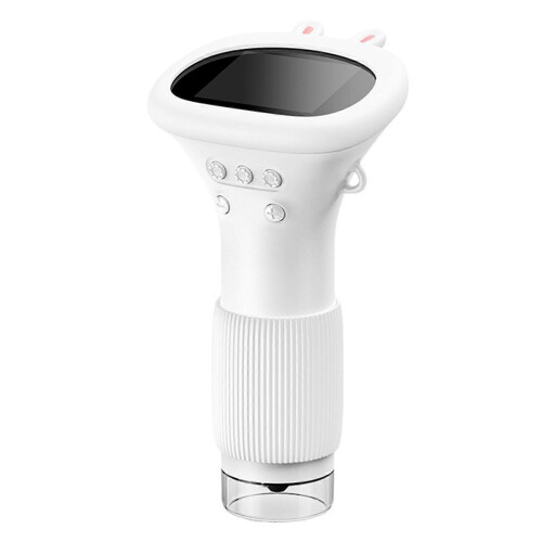 (White) 1000x Zoom Mini Labbies Microscope Mini Portable Handheld Microscope for Kids for Kids