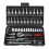 (Black) 46pcs Hand Wrench Socket Set Drive Socket Ratchet Wrench Combination Tools Kit Car Repair Set 1