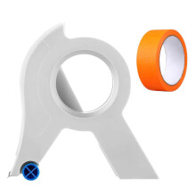 (With 1 O Sticker) Tape Applicator for Painting Portable Painting Tape Applicator for Door Frames
