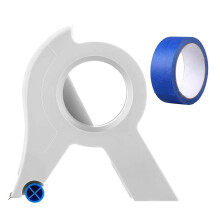 (With 1 BL Sticker) Tape Applicator for Painting Portable Painting Tape Applicator for Door Frames