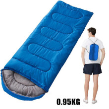 (0.95KG, Blue) Sleeping Bag Camping Sleep Bags,Sleeping Bags for Adults & Kids Sleeping Bag 3-4 Season Warm Lightweight Compact Sleep Bag