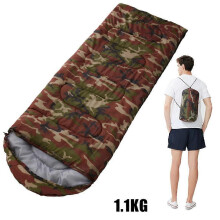 (1.1KG, Camouflage) Sleeping Bag Camping Sleep Bags,Sleeping Bags for Adults & Kids Sleeping Bag 3-4 Season Warm Lightweight Compact Sleep Bag