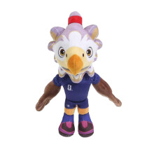(eagle) Mascot Plush Stuffed Animal, Football Plush Doll, Soft Collectible Toy for Fans, FIFA Memorabilia Plush for Display Gifting And Cheering