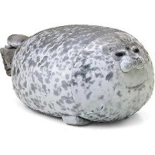 60Cm Seal Animal Pillow Chubby Blob Seal Pillow Cute Seal Stuffed Animal Cotton Plush Toy Pillow SYCHTV