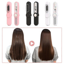 (White) Hair Growth Therapy Comb Blue Red Light Therapy for Hair Regrowth for Home Use