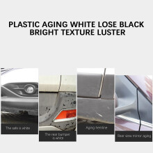 (4pcs) Coating Agents for Automotive Plastics Safe Easy Using Restoring Glue for All Car Paint Colors