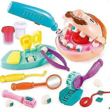 Toy Dough Set for Small Dentists for Children, Drill And Fill Toy Set, Play Dough Set, Play Dough Set