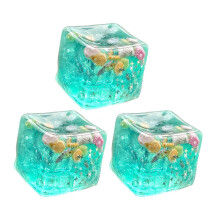 Soft Elastic Cubes Toy for Stress Relief And Focuses Enhancement Safe Kids Party Supplies Fidgets Toy Multicolor
