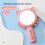 (Pink)Baby Educational Mirror Emotion Expression Recognition Development Cognitive 1