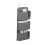 Hangende organizer met 3 compartimenten 2