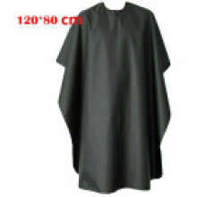 (120*80cm/47.2*31.5in)Hogar Unisex Peluquería Capa Vestido Adultos Corte de Pelo Cubierta Peluquero Delantal Negro
