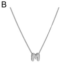 Customized Bubble Letter Necklace No More Than 10 English Letters Birthday Gift
