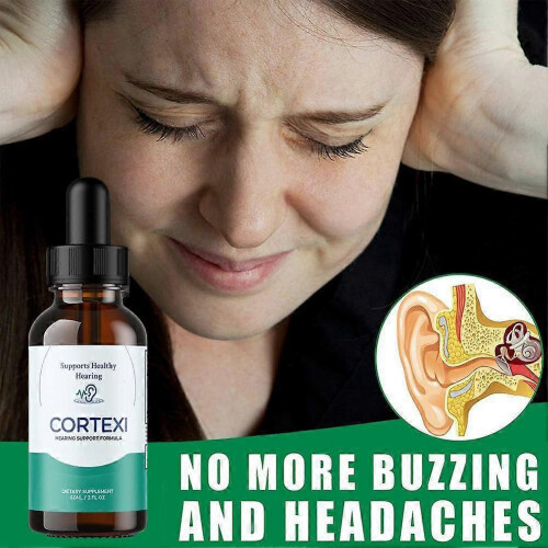 1 Pack-Cortexi Drops - for Ear Health, Hearing Support, Healthy Eardrum 2oz/60ml 2