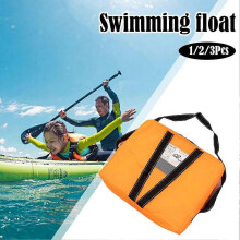 (Orange) Portable Superior Durable Efficient Kickboard Strap Rescue Preserver Device Classic Life With Flotating Swimming Tool
