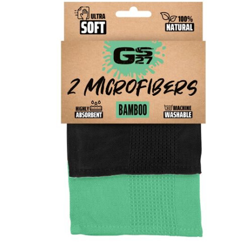 GS27 Bamboo Microfibers for cleaning frames