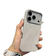 (Gray B) Reliable Performance Classic Phone 17 Promax Case Iphone Flannel Trendy Magnetic For Reliable Ergonomic Suitable