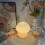 (EU) Retro Stripe Night Light Mushroom Lamp, Adjustable Brightness, 4 Plug Type Bedside Lamps EU/UK/AU/US 2