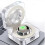 200mAh  Ring Charging Box Without Charging Cable Transparent Self-Activation Charger Box with LED Light Display 3