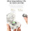 200mAh  Ring Charging Box Without Charging Cable Transparent Self-Activation Charger Box with LED Light Display 6