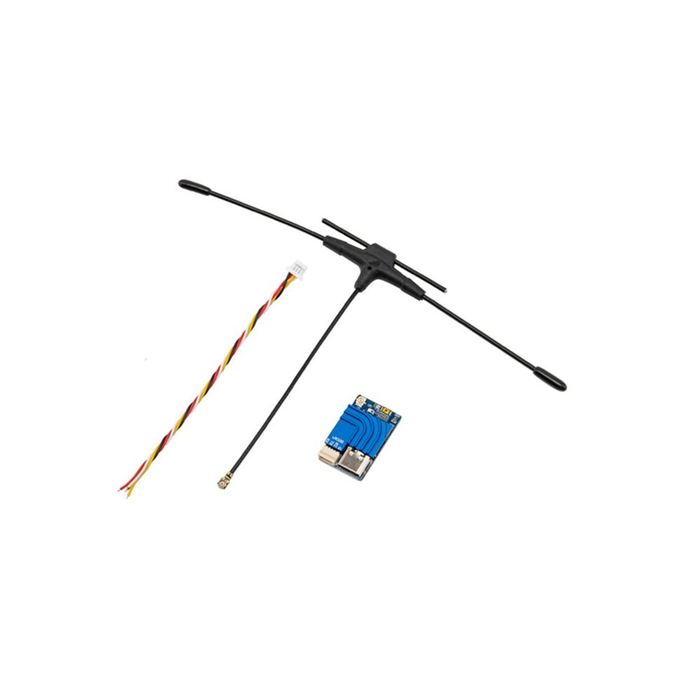 Photos - Mouse For BAYCK UR500 ELRS Receiver 2.4G/900M Dual Band RX ExpressLRS Receiver with 80mm T Type Antenna for FPV Drone