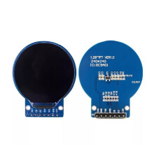 10Pcs 1.28in Round TFT LCD Display 240x240 Compatible with for ESP32 for DIY Watch Projects GC9A01 Driver