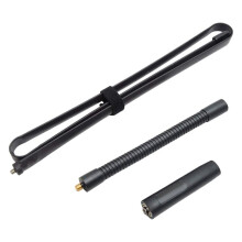 2Stück 48,8 Zoll AR-152G Schwanenhals Faltbare Antenne SMA-Stecker VHF UHF 144/430 MHz für TYT