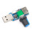 USB Fan Governor Fan Speed Controller Air Volume Regulator Cooling Mute Multi Function Fan Speed  Module 6
