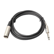 Guitar Cable 1.8m 6.35mm Male to Male Jack Audio Adapter Cable Wire Cord