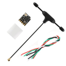 Ricevitore RP1 2.4Ghz ExpressLRS ELRS con Antenna un T per Versione TX16S TX12 ELRS