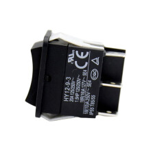 Rocker , HY12-9-3 6Pins Industrial Electric Rocker 125V/250V Pushbutton