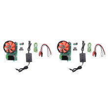2X DL24 150W USB-Tester APP Elektronische Belasting Lithiumbatterij Capaciteitsmonitor Ontlading Lading Power Checker US-Stekker