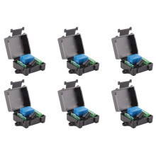 6X 12V 1CH 433 MHz Telecomando Universale Senza Fili Interruttore Ricevitore RF Ricevitore 433 MHz Modulo Pulsante Kit DIY