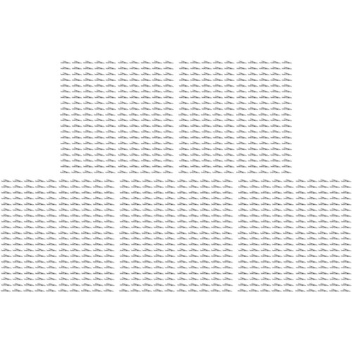 Braçadeiras Crocodilo de Metal Crocodilo com 1000 Peças Tom de Prata
