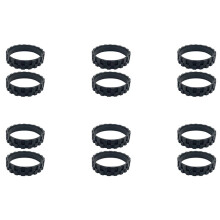 12 PZ per S5/T6/T7 Accessori Ruote Un Piedi Pneumatici Sostituzione Pelle Robot Aspirapolvere Parti