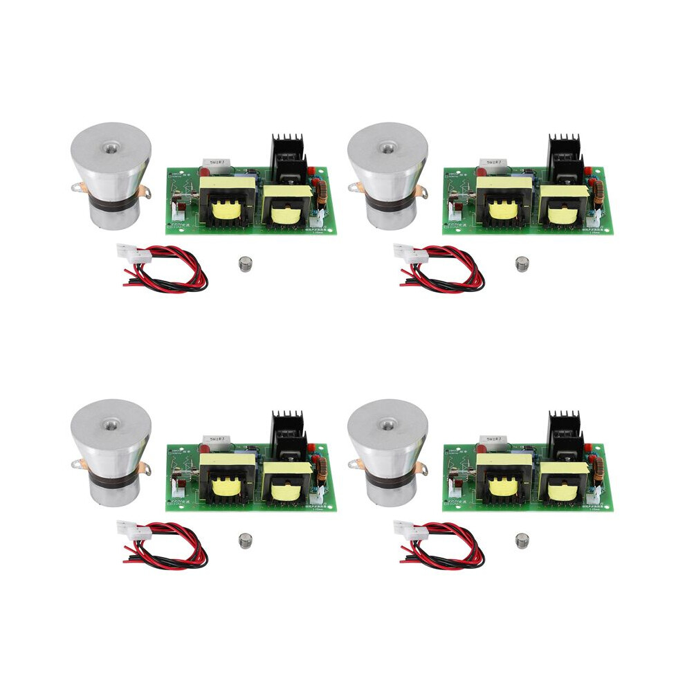 4X 100W 28Khz Ultrasonic Cleaning Transducer Cleaner High Performance +Power Driver Board 220Vac Ultrasonic Cleaner 6031861588721