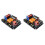 2X 250W Audio Frequency Divider Two Way Hifi Speaker Crossover Stage Performance High Power Frequency Divider 1