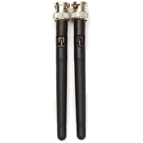 6X 2 Antena UHF com Conector BNC para Microfone Sem Fio do Receptor  EW100 EW300 EW500 G3 Evolution G3 1