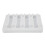 Suporte de Base NMMiner de 2,8 Polegadas com 4 Slots para Minerador NerdMiner Bitcoin Crypto Solo Lottery, Branco 8