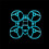 65 mm FPV Frame Kit Bwhoop65 Tiny  Drone Quadcopter FPV Frame för Mobula6 / Mobula6 HD Drone DIY-Delar Vit 5