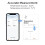 TUYA Zigbee Temperature Sensor APP Remote Monitor Tuya Waterproof Temperature Sensor  Home 1M 10