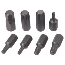 40Pc Torx Hex Star Spline Socket Bit Set 1/2inch 3/8inch Drive Power Tool Bits Garage