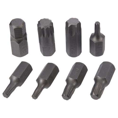 40Pc Torx Hex Star Spline Socket Bit Set 1/2inch 3/8inch Drive Power Tool Bits Garage