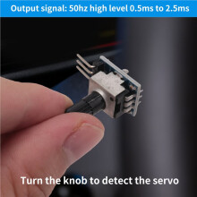 Kleine Servomotor ESC-Tester PWM-Regeling DIY Borstelloze Ventilator Modelvliegtuigmotor Snelheidsregelaar
