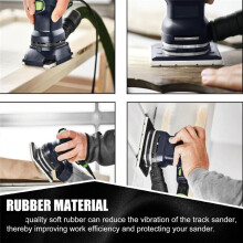 Square 4 Nail 12 Hole Hook and Loop Electric Sanding Pad for Polishing and Grinding