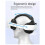 For Meta Quest 3 Elite Headband Comfortable Breathable Decompression Soft Simple Adjustable Elite Headband 7