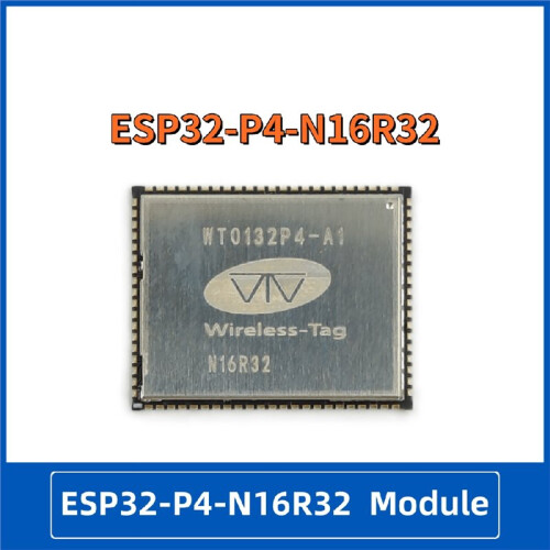 WT0132P4-A1 ESP32-P4 Dual-Core 400MHz IoT Module 16MB Flash 16 and 32MB PSRAM,Video Processing H.264 and JPEG Codec 2